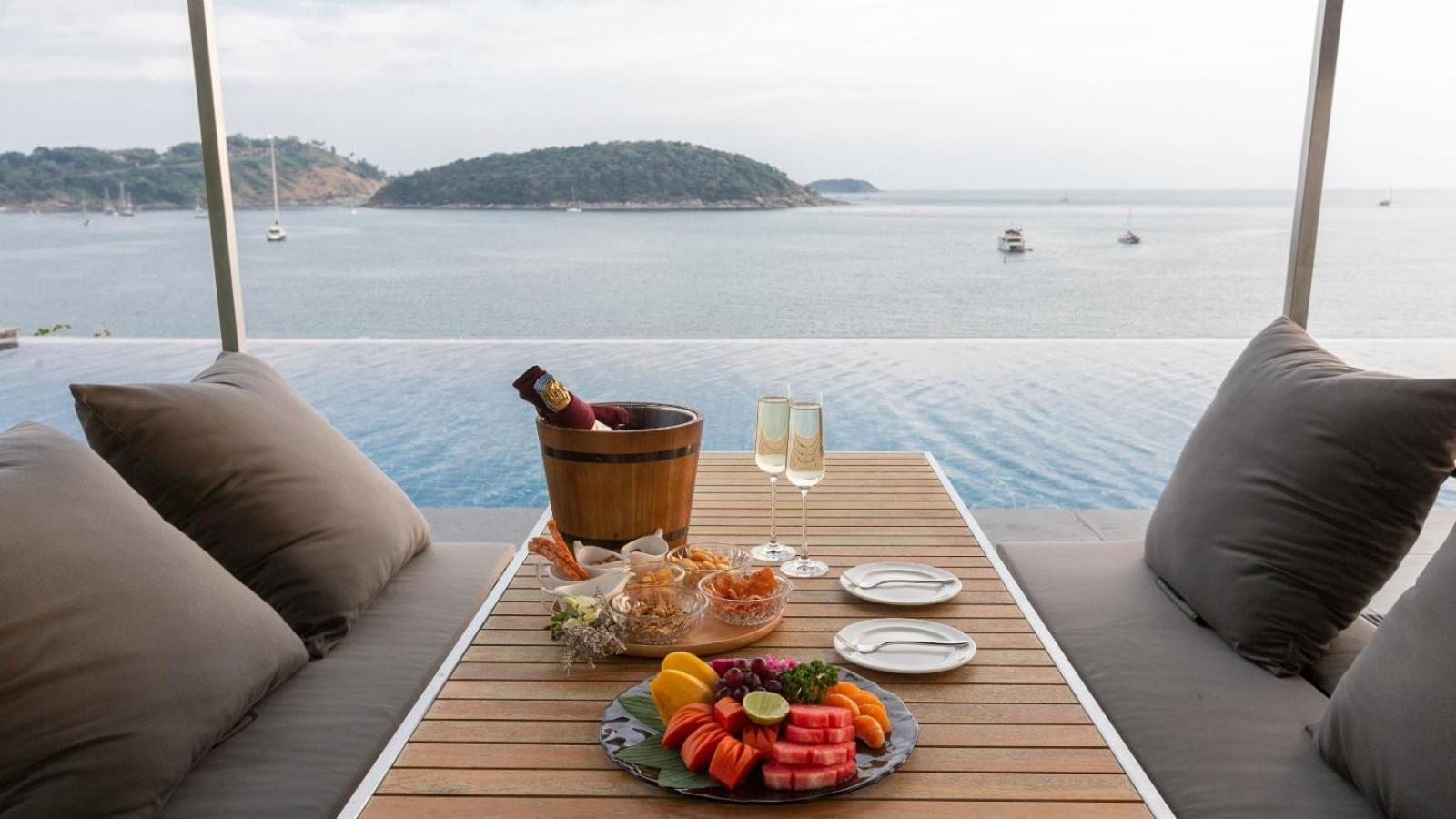 Villa Thousand Cliffs Nai Harn Exterior foto